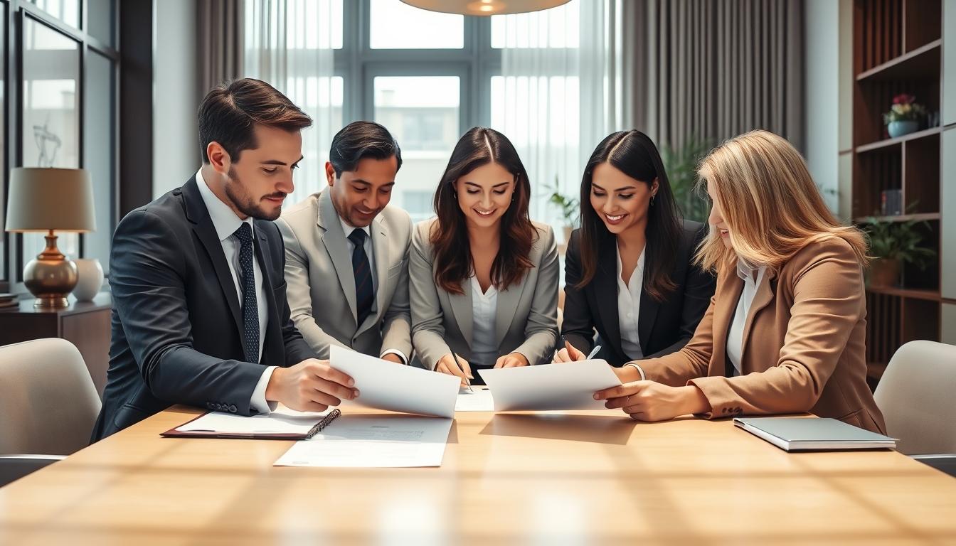 Real estate ownership transfer documents and closing confirmation